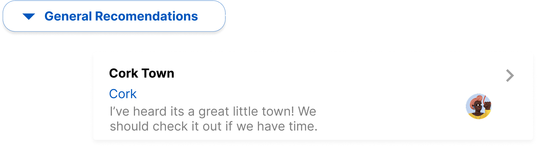 General recommendations